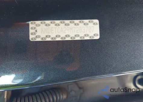 2021 Kia Seltos Sx Turbo z USA, uszkodzony, nr VIN KNDETCA29M7203707